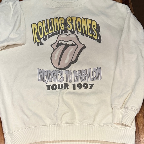 The Rolling Stones Yellow and Black Tour 1997 Shirt - Picture 1 of 4